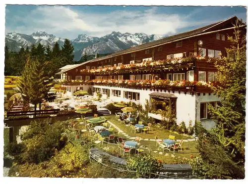AK, Sonthofen Hochallgäu, Kur- und Sporthotel Allgäuer Berghof, um 1968