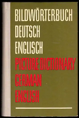 Bildwörterbuch Deutsch und Englisch, 1965