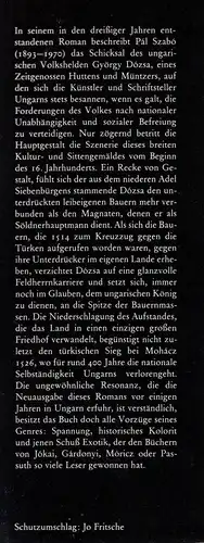 Szabó, Pál; Der König der Kreuzfahrer, Historischer Roman, 1982