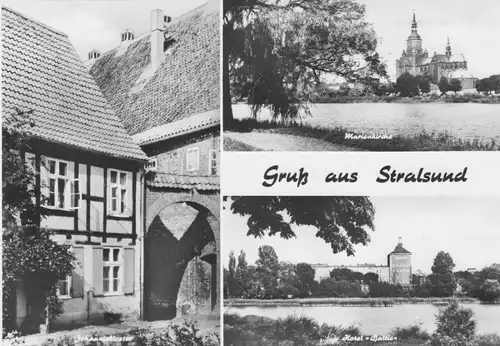 AK, Stralsund, drei Abb., 1979