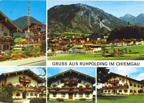 AK, Ruhpolding Chiemgau, fünf Abb., ca. 1985