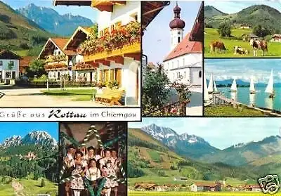 AK, Rottau im Chiemgau, sieben Abb., 1976