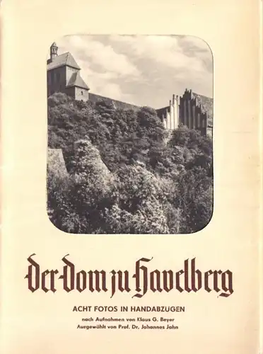 AK-Mappe mit 8 AK, Der Dom zu Havelberg, 1965