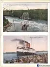 Souvenier-Folder, Leporello-Mappe, Niagara Falls, 18 Abb.,  1928