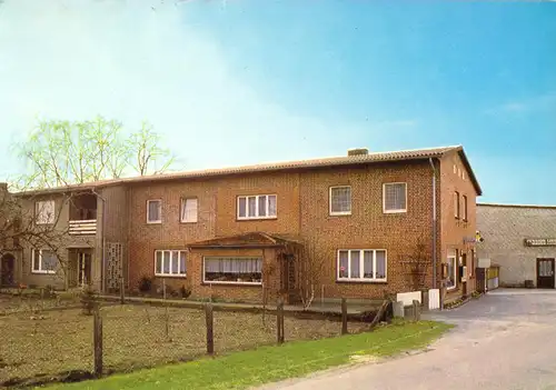 AK, Reinstorf b. Bodenteich Lüneburger Heide, Pension Linsler, um 1975