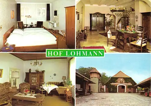 AK, Walsrode, OT Groß Eilstorf, Urlaub auf dem Bauernhof, Hof Lohmann, um 1981