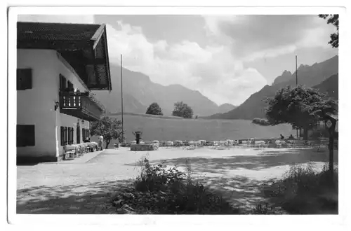 AK, Bad Reichenhall, Historische Gaststätte "Klosterhof", um 1938