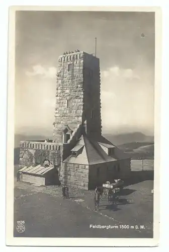 AK, Schwarzwald, Feldberg, Feldbergturm, um 1930