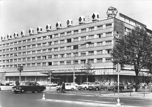 AK, Berlin Mitte, Hotel "Unter den Linden", 1968 [abgerissen]