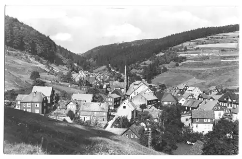 AK, Fehrenbach Thür., Teilansicht, 1966