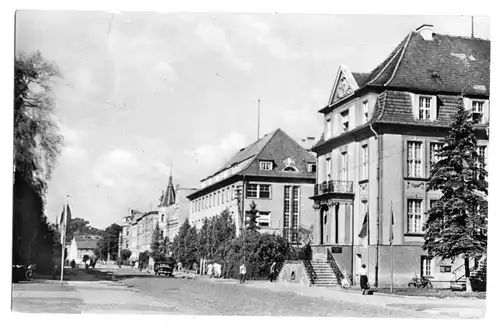 AK, Demmin, Ernst-Thälmann-Str., 1958