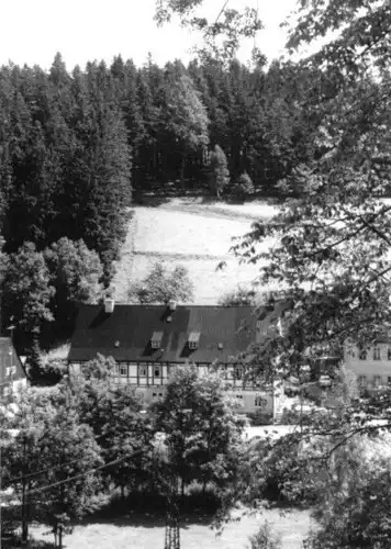 AK, Schmiedeberg Erzgeb., Ferienheim Hammerschänke, 1971
