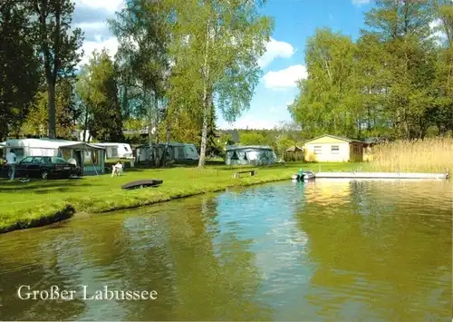 AK, Groß Quassow Kr. Neustrelitz, Campingplatz am Großen Labussee, um 2000