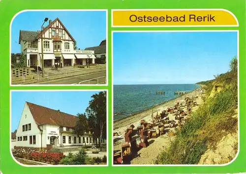 AK, Ostseebad Rerik, drei Abb., um 1988