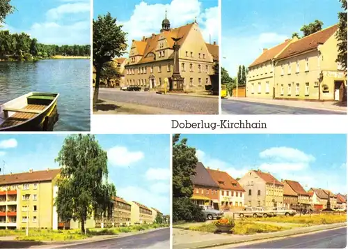 AK, Doberlug-Kirchhain, fünf Abb., 1977