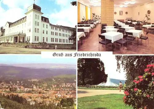 AK, Friedrichroda Thür. Wald, vier Abb., 1979