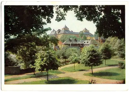 AK, Augustusburg Erzgeb., Schloß Augustusburg, 1958