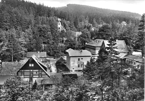 AK, Kipsdorf Osterzgeb., Teilansicht, 1977