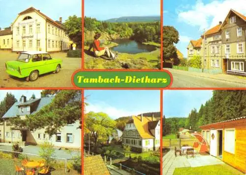 AK, Tambach-Dietharz Kr. Gotha, sechs Abb., 1988