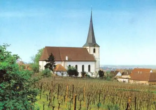 AK, Neustadt - Hambach a.d. Weinstr., Kirche St. Jakobus, um 1983