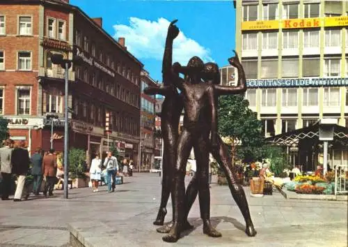 AK, Aachen, "Klenkes" - Denkmal, um 1980