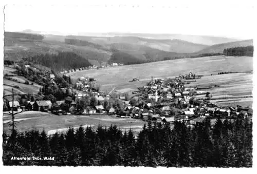 AK, Altenfeld Thür. Wald, Gesamtansicht, 1962