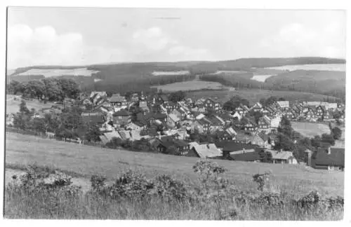 AK, Schnett Kr. Hildburghausen, Teilansicht, 1968