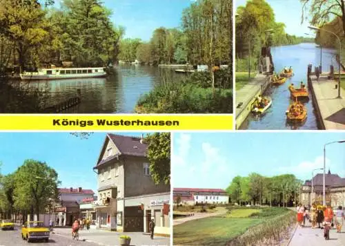 AK, Königs Wusterhausen, vier Abb., 1977