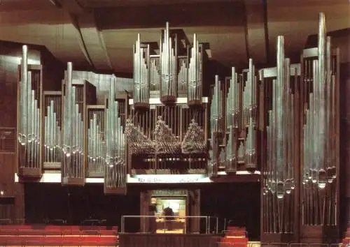AK, Leipzig, Neues Gewandhaus, Schunke - Orgel, 1982