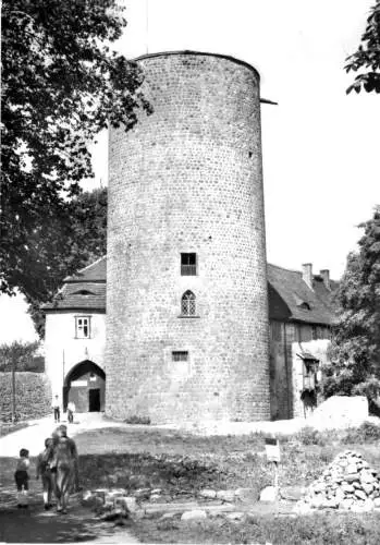 AK, Raben Kr. Belzig, Burg Rabenstein, Bergfried, 1975