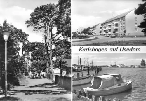 AK, Karlshagen auf Usedom, drei Abb., 1974