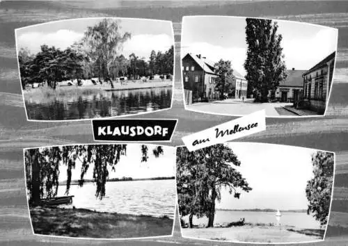 AK, Klausdorf Kr. Zossen, vier Abb., gestaltet, 1968