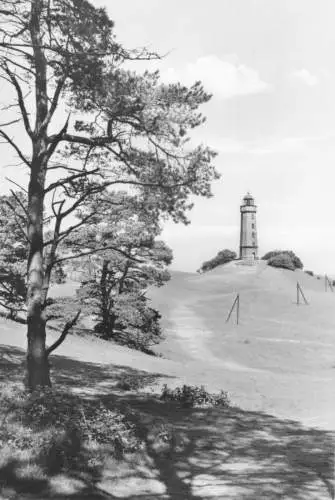 AK, Insel Hiddensee, Kloster, Leuchtturm, 1979