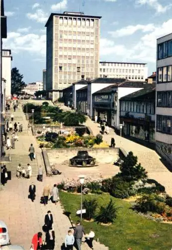 AK, Kassel, Treppenstraße, um 1969
