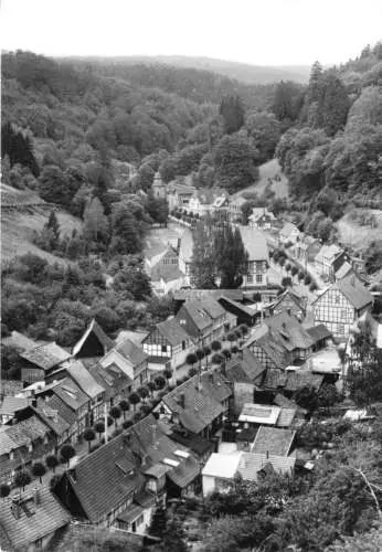 AK, Stolberg Harz, Blick in eine Straßenpartie, 1980