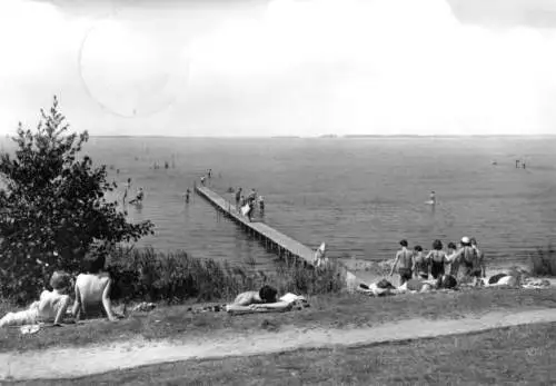 AK, Pepelow Kr. Bad Doberan, Strandpartie 1, 1973