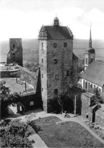 AK, Stolpen Sachs., Burg, Seigerturm, Kirche, 1969