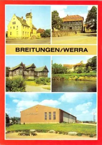 AK, Breitungen Werra, Kr. Schmalkalden, fünf Abb., 1985