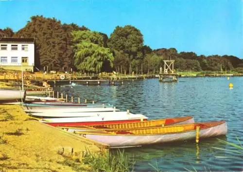 AK, Löcknitz Kr. Pasewalk, Strandbad, 1976