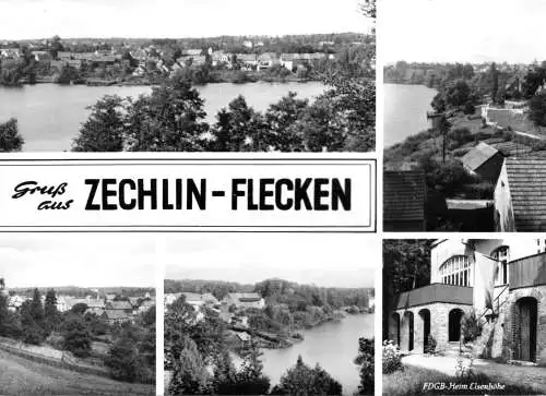 AK, Zechlin-Flecken Kr. Neuruppin, fünf Abb., 1965