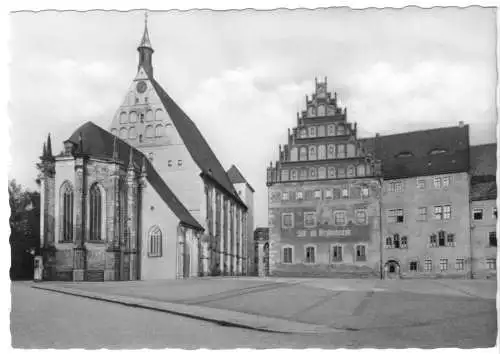 AK, Freiberg Sachs., Dom und Stadt- und Bergbaumuseum, 1965