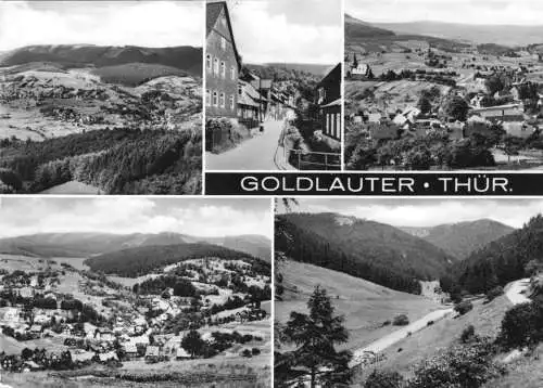 AK, Goldlauter Thür., fünf Abb., 1972