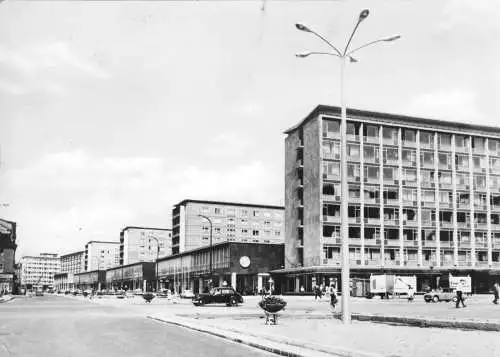 AK, Karl-Marx-Stadt, Chemnitz,  Str. der Nationen, 1966