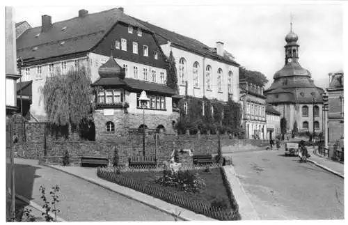 AK, Klingenthal i. Sa., Schloß mit Kirche, 1967