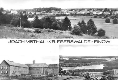 AK, Joachimsthal Kr. Eberswalde-Finow, drei Abb., 1985