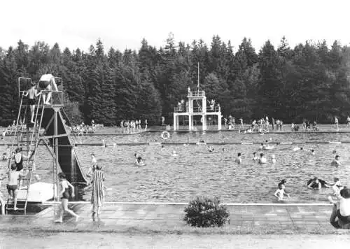 AK, Großröhrsdorf Kr. Bischofswerda, Masseneibad, 1975