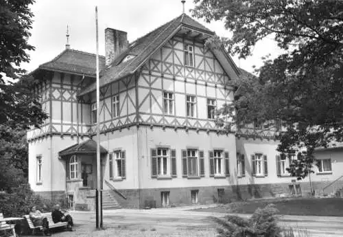 AK, Bad Klosterlausnitz, Eigenheim des Sanatorium, 1982