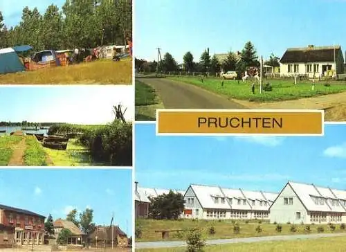 AK, Pruchten Kr. Ribnitz-Damgarten, 5 Abb., 1982