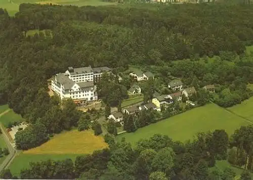 AK, Bad Salzhausen, Luftbild mit Neurolog. Klinik, 1987