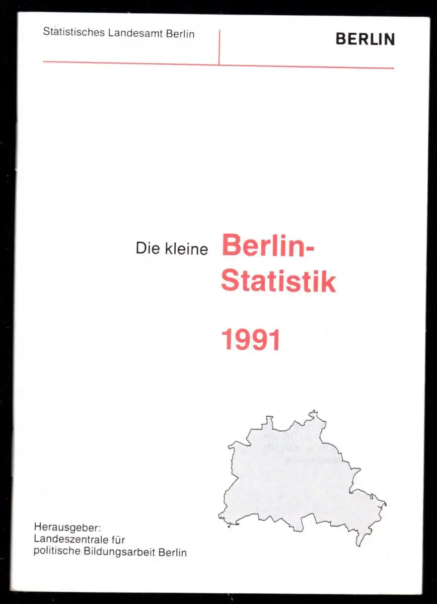 Die kleine Berlin-Statistik 1991